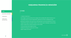 Desktop Screenshot of ksiegarnia-prawnicza.com